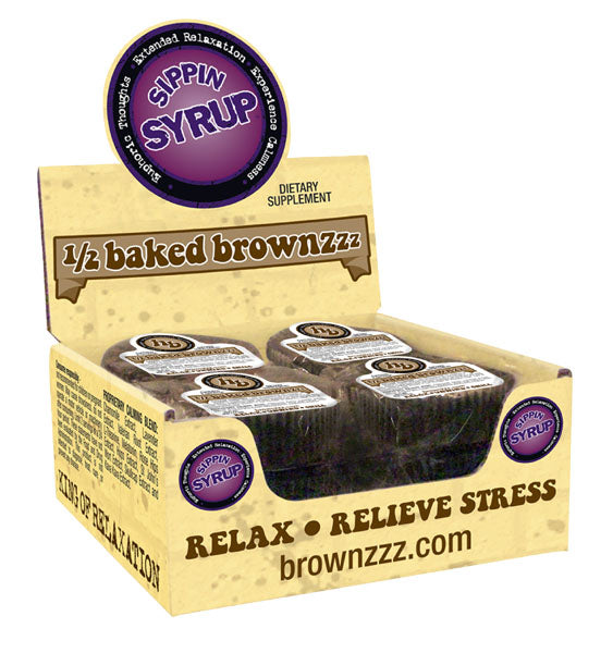 1/2 Baked Brownzzz- Relaxation Brownies